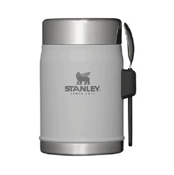 STANLEY - Stanley Paslanmaz Çelik Yemek Termosu Kaşıklı 0,40lt Kül Rengi