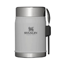 Stanley Paslanmaz Çelik Yemek Termosu Kaşıklı 0,40lt Kül Rengi - 1