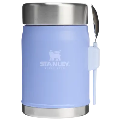 Stanley Paslanmaz Çelik Yemek Termosu Kaşıklı 0,40lt Menekşe - 1