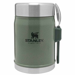 Stanley Paslanmaz Çelik Yemek Termosu Kaşıklı 0,40lt Yeşil - STANLEY