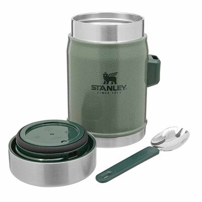 Stanley Paslanmaz Çelik Yemek Termosu Kaşıklı 0,40lt Yeşil - 3