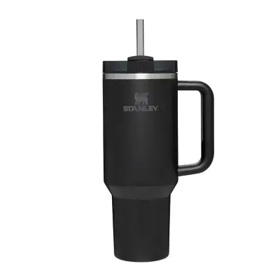 Stanley Quencher Pipetli Termos Bardak 1.18Lt Black - 1
