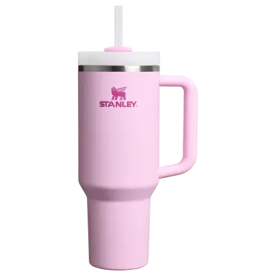 Stanley Quencher Pipetli Termos Bardak 1.18Lt Cherry Blossom - 1