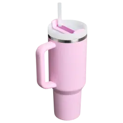 Stanley Quencher Pipetli Termos Bardak 1.18Lt Cherry Blossom - 2