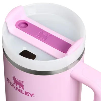 Stanley Quencher Pipetli Termos Bardak 1.18Lt Cherry Blossom - 3