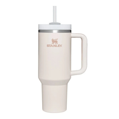 Stanley Quencher Pipetli Termos Bardak 1.18Lt Rose Quartz - STANLEY