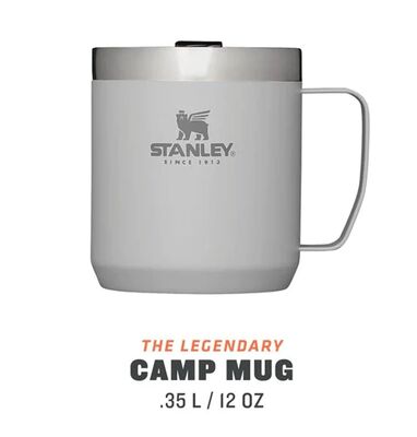 Stanley Termos Bardak Legendary Camp Mug 12oz Kül Rengi - 3