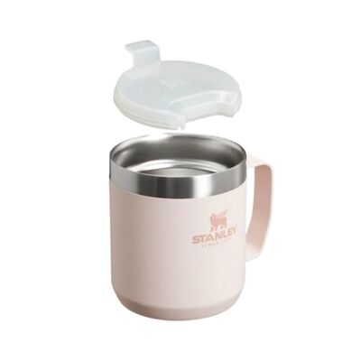 Stanley Termos Bardak Legendary Camp Mug 12oz Rose Quartz - 5