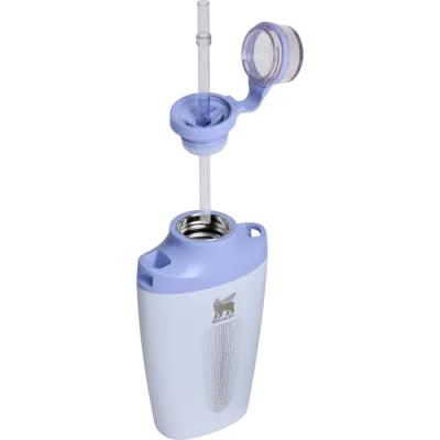 Stanley The Cross Bottle Pipetli Matara 0,68 LT Açık Mavi - 4