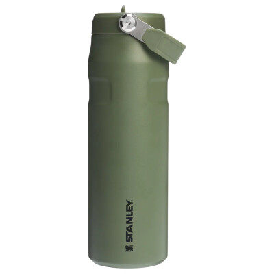 Stanley The IceFlow Flip Straw Pipetli Termos Bardak 0,70 LT Haki - STANLEY