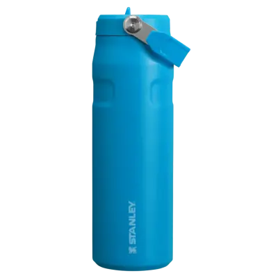 Stanley The IceFlow Flip Straw Pipetli Termos Bardak 0,70 LT Mavi - 1