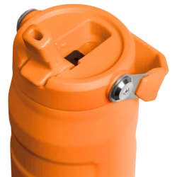 Stanley The IceFlow Flip Straw Pipetli Termos Bardak 0.70lt Goldenrod Coral - 3