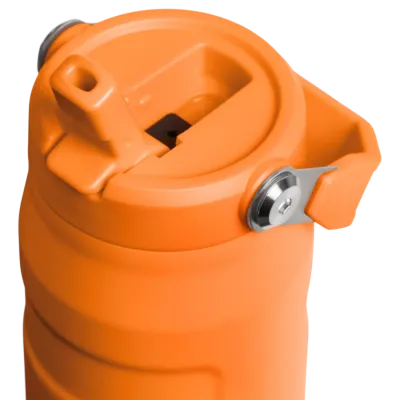 Stanley The IceFlow Flip Straw Pipetli Termos Bardak 0.70lt Goldenrod Coral - 3