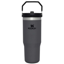 Stanley Flip Straw Tumbler Pipetli Termos Bardak 0,89 LT Kömür - 1