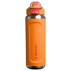 Stanley Wellspring Bottle Soğuk Su Termosu 0,70lt Goldenrod Coral - 1