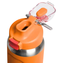 Stanley Wellspring Bottle Soğuk Su Termosu 0,70lt Goldenrod Coral - 3