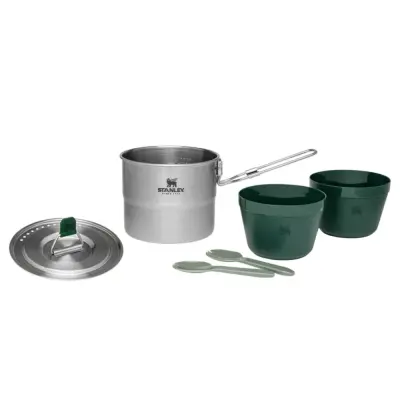 Stanley Wildfare Go Two Paslanmaz Çelik İki Kişilik Pişirme Seti 1.1 Lt - 4