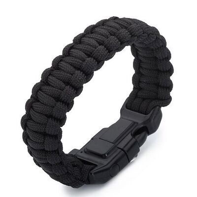 Sturm Paracord Bileklik Siyah 22mm Small - 1