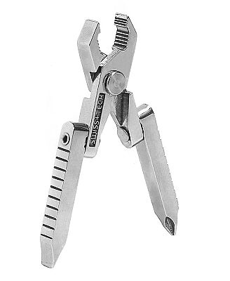 Swiss Tech 6-İn-1 Anahtarlık Tipi Mikro Çok Amaçlı Pense ST50022 - 3