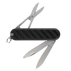 Swiss Tech 7-İn-1 Karbon Fiber Çok Amaçlı Çakı ST029044 - 4