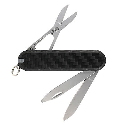 Swiss Tech 7-İn-1 Karbon Fiber Çok Amaçlı Çakı ST029044 - 4