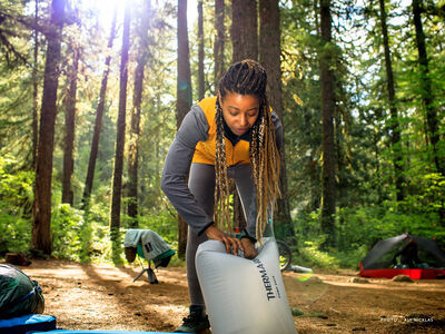 Thermarest NeoAir Topo Print Regular Şişme Mat Gri - 8