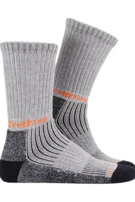 Thermoform Trekking Çorap Gri 39-42 - 1