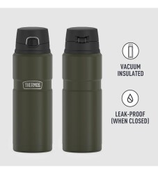 Thermos 4000 Stainless King Mug 0,71Lt Asker Yeşili - 2