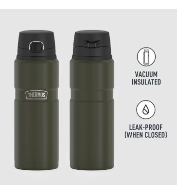 Thermos 4000 Stainless King Mug 0,71Lt Asker Yeşili - 2