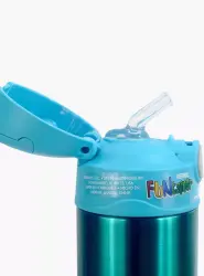 Thermos F401 Funtainer SS Çocuk Pipetli Termos 0,355L Turkuaz - 2