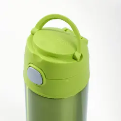 Thermos F401 Funtainer SS Çocuk Pipetli Termos 0,355L Yeşil - 4