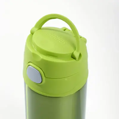 Thermos F401 Funtainer SS Çocuk Pipetli Termos 0,355L Yeşil - 4