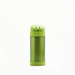 Thermos F401 Funtainer SS Çocuk Pipetli Termos 0,355L Yeşil - 6