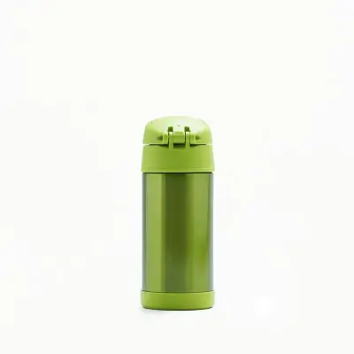 Thermos F401 Funtainer SS Çocuk Pipetli Termos 0,355L Yeşil - 6