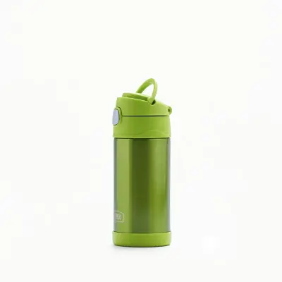 Thermos F401 Funtainer SS Çocuk Pipetli Termos 0,355L Yeşil - 7