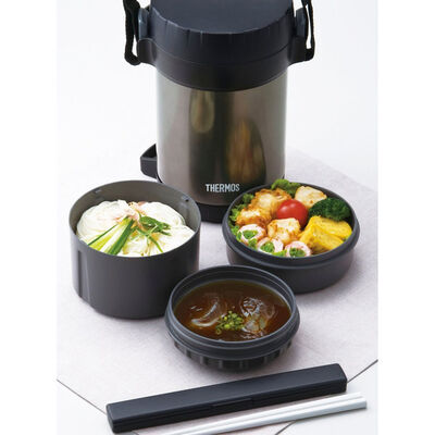 Thermos Fbb-1800 3 Bölmeli Paslanmaz Çelik Yemek Termosu 197623 - 5