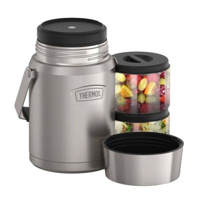 Thermos Icon Mega İki Katlı Çelik Yemek Termosu 1,4lt - 4
