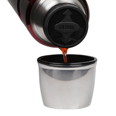 Thermos Sk2020 Paslanmaz King XLarge 2L Kırmızı - 5