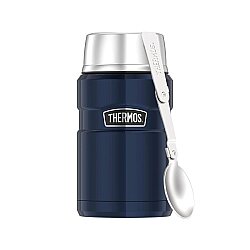 Thermos SK3021 Paslanmaz Çelik King Yemek Termosu 0,71L Lacivert - THERMOS