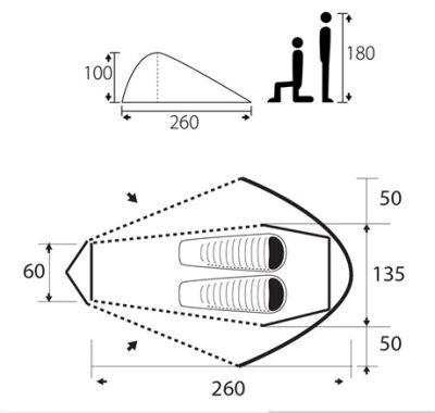 Trimm Bivak 2 Kişilik 4 Mevsim Ultralight Çadır - 3
