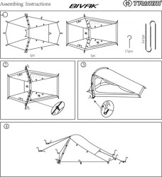 Trimm Bivak 2 Kişilik 4 Mevsim Ultralight Çadır - 4