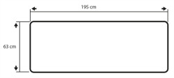 Trimm Charge Şişme Mat - Gri - 10