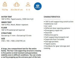 Trimm Comfort II 4 Kişilik Çadır - 2