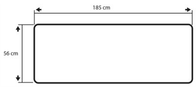 Trimm Corner Şişme Mat - Mavi - 3