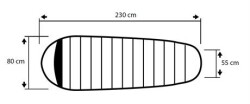 Trimm Festa -6'C Cibinlikli Ultralight Uyku Tulumu - 195R, Kırmızı - 3
