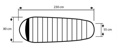 Trimm Festa -6'C Cibinlikli Ultralight Uyku Tulumu - 195R, Kırmızı - 3