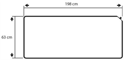 Trimm Lancer Şişme Mat - Mavi - 4