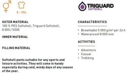 Trimm Sigma Softshell Pantolon - Erkek - 3