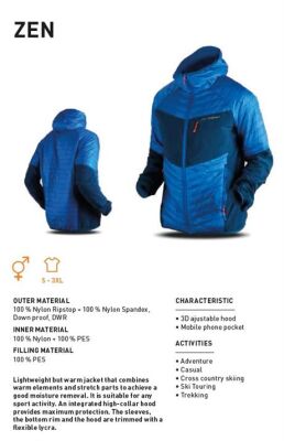 Trimm Zen Ceket - Erkek/Unisex, Kırmızı - 3