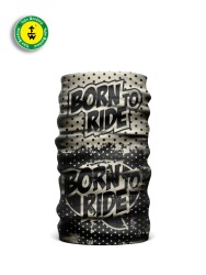 Tube Bandana Krem Yazılı Bandana Boyunluk BKD199 - Tube Bandana